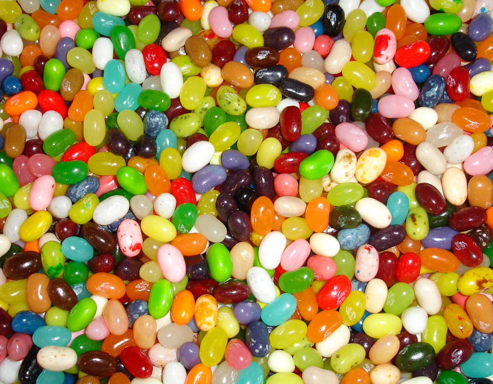 Bonbons multicolores