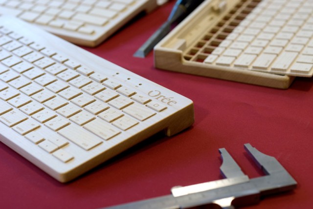 RotekAdvent : Orée, un clavier en bois fait à la main ! - Rotek