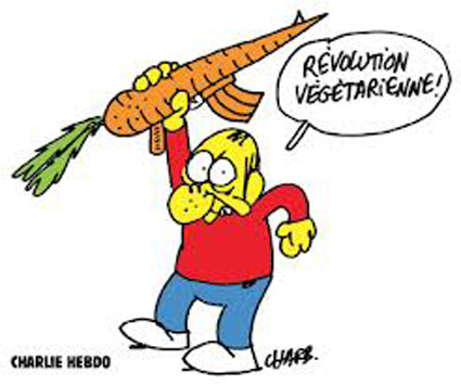 Charlie Hebdo : les meilleures caricatures "vertes" du journal satirique |  Bio à la une
