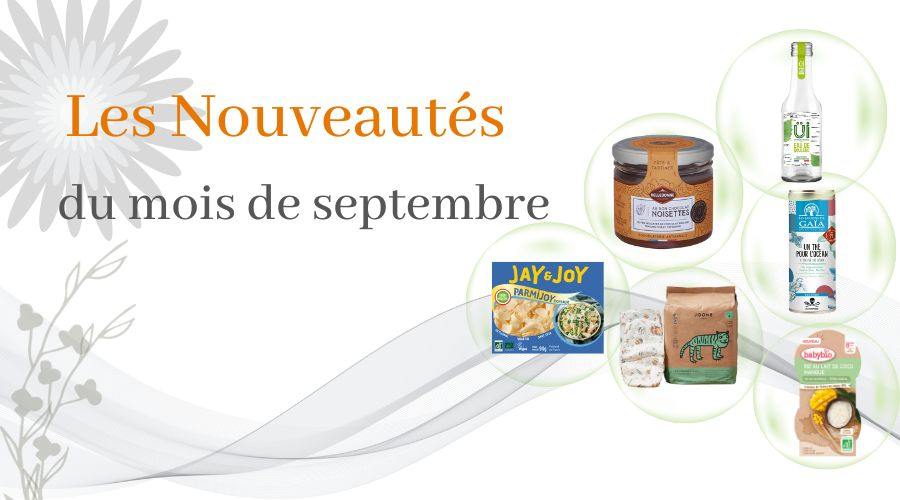 Produits du mois de spetembre