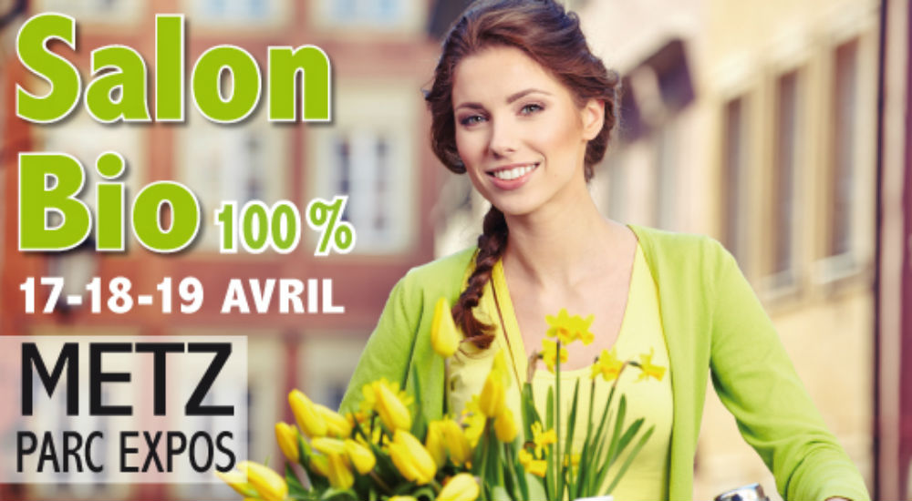 Affiche du salon Bio&Co de Metz du 17 au 19 avril