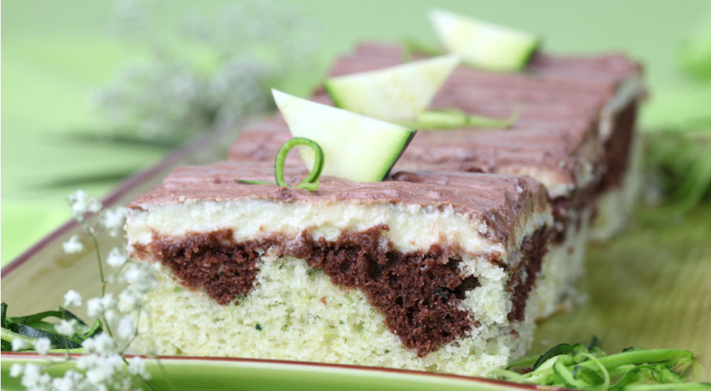 Cake au chocolat et à la courgette