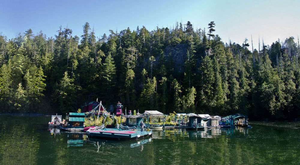 L'île de Catherine et Wayne à la crique de la liberté