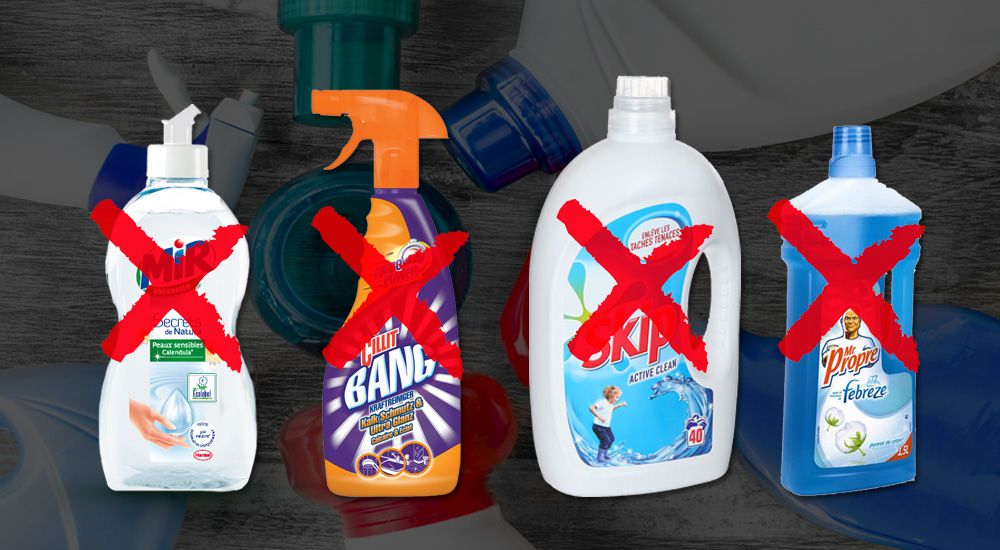 Substances toxiques : les pires produits ménagers à éviter