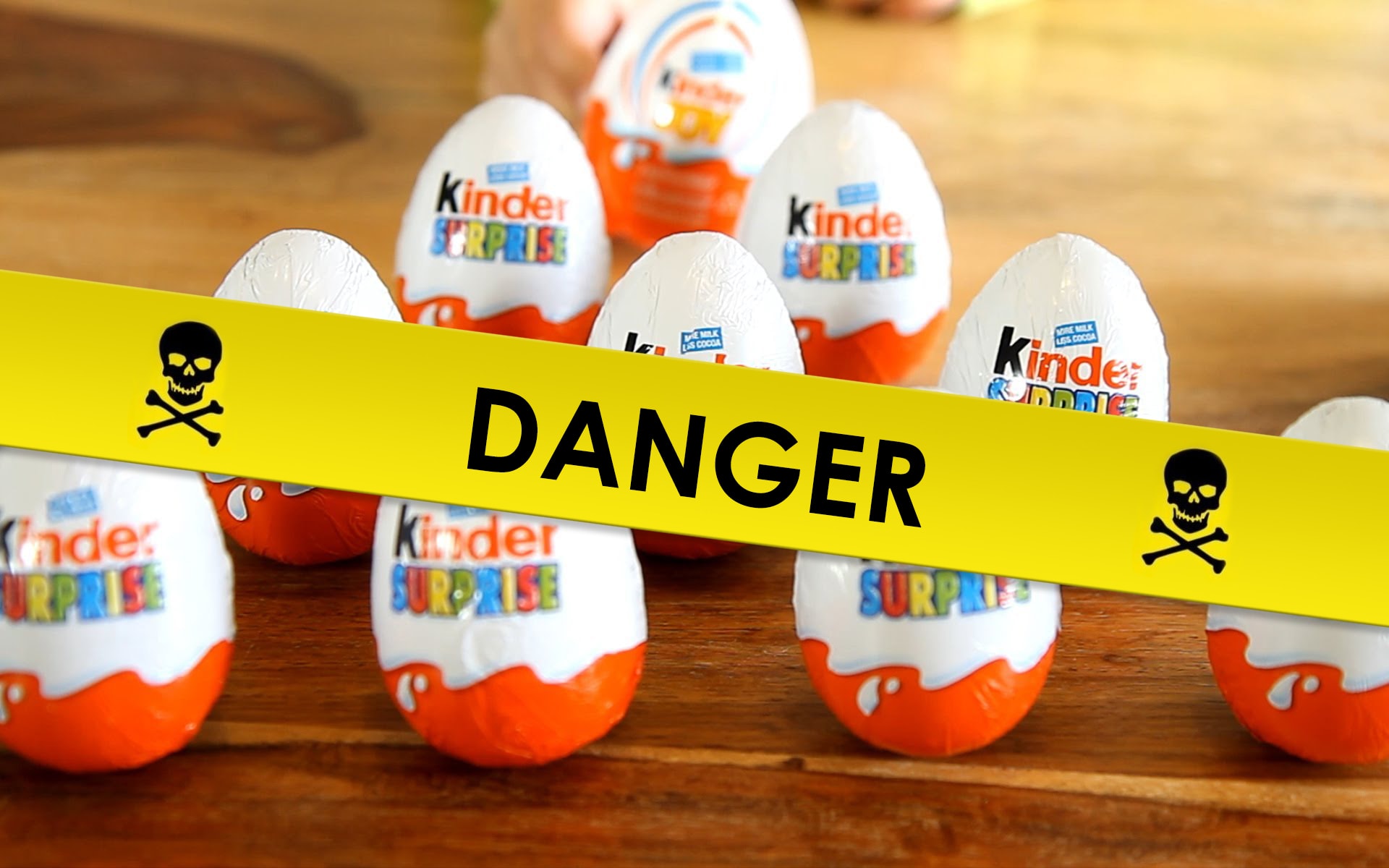 danger des chocolats kinder surprises