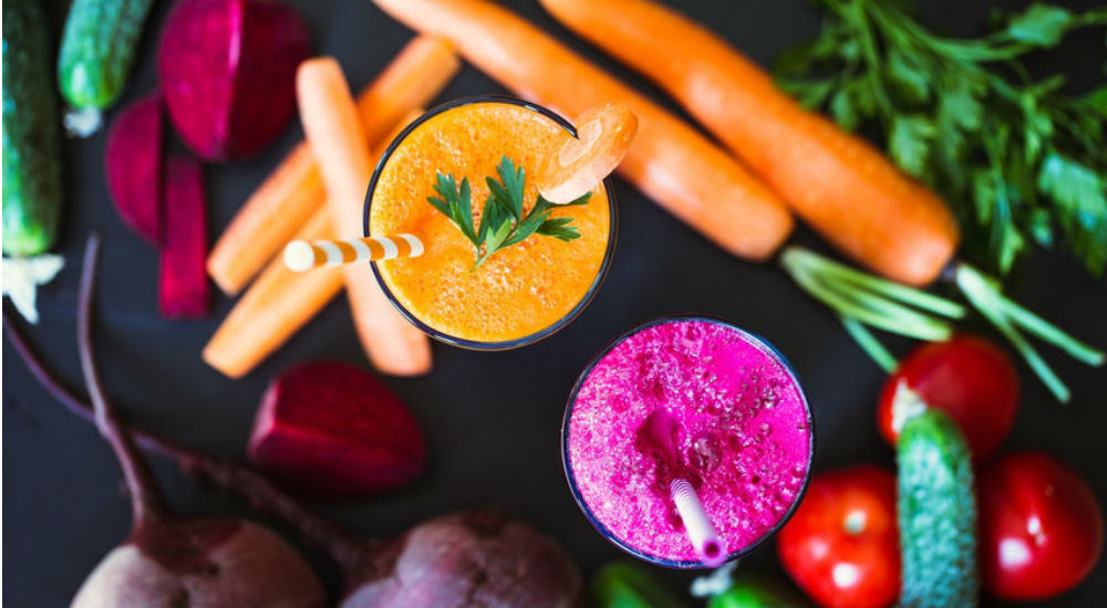 des jus de fruits et légumes pour une cure detox