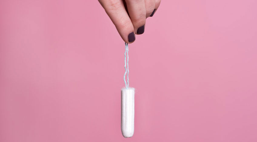 un tampon hygiénique