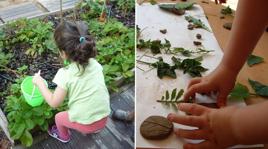 Écolo crèche, quand la nature s’invite chez les tout-petits