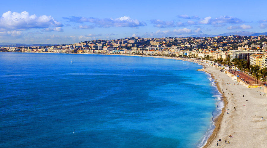 plage nice France