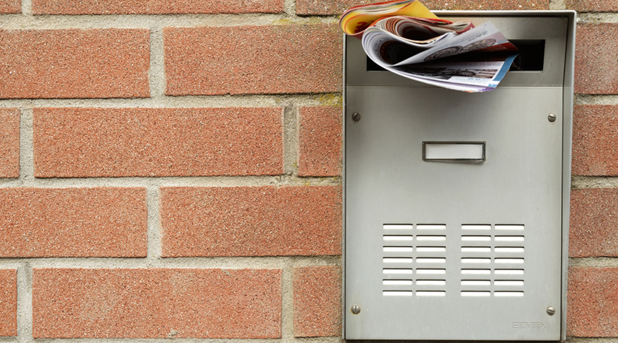 publicité boîte aux lettres