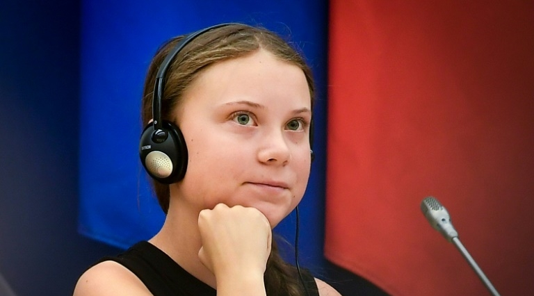 Greta Thunberg à l’Assemblée contre l'inaction climatique