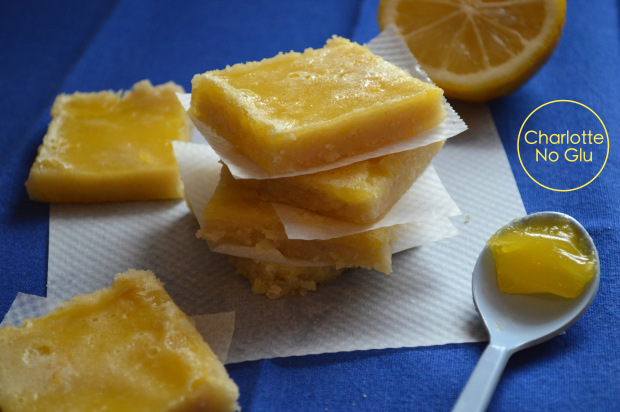 CARRÉS CITRON (SANS GLUTEN, SANS LAIT)