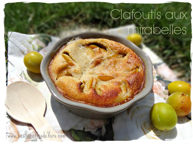 Clafoutis aux mirabelles sans gluten et sans lait