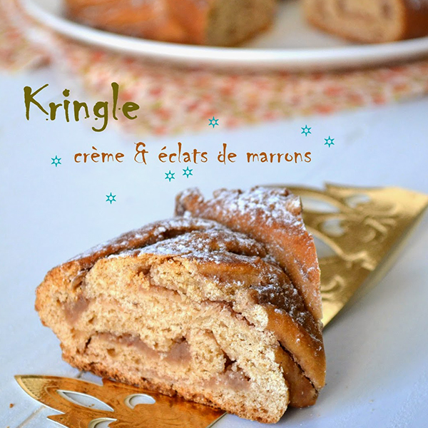 Kringle de l’Épiphanie, crème et éclats de marrons - Tomate sans graines