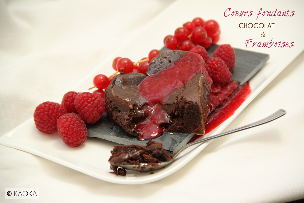 Coeurs Fondants Chocolat & Framboises