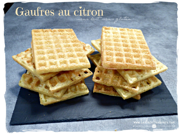 Gaufre au citron