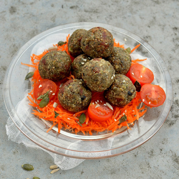 Raw falafels {façon Provençale}