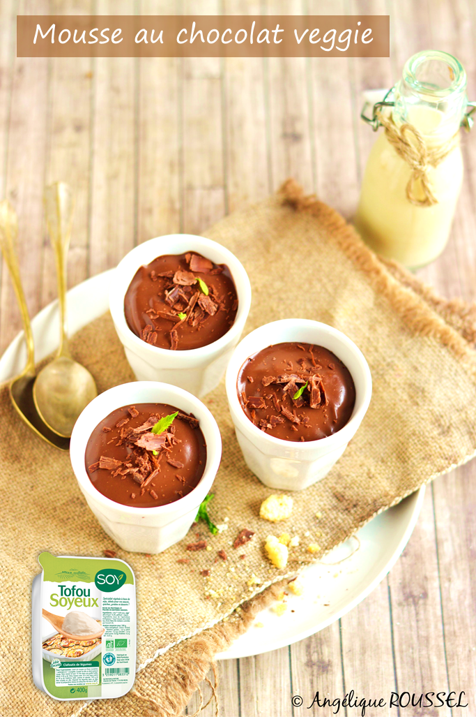 Mousse au chocolat veggie - Soy