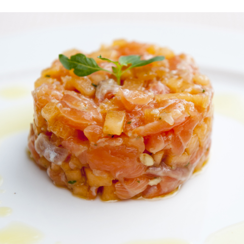 tartare de saumon