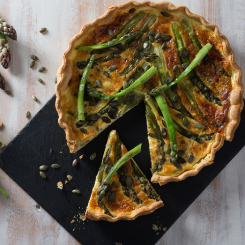 Quiche aux asperges
