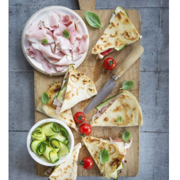 Piadina mozzarella jambon Bonneterre