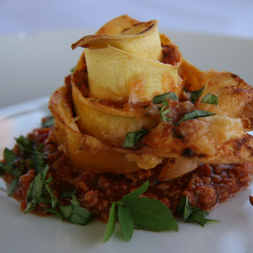 Lasagnes au haché végétal façon méditerranéenne