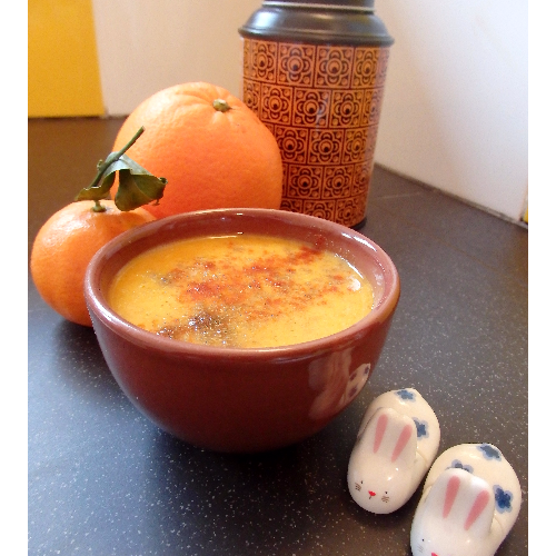 Velouté de butternut au lait de coco et au curry