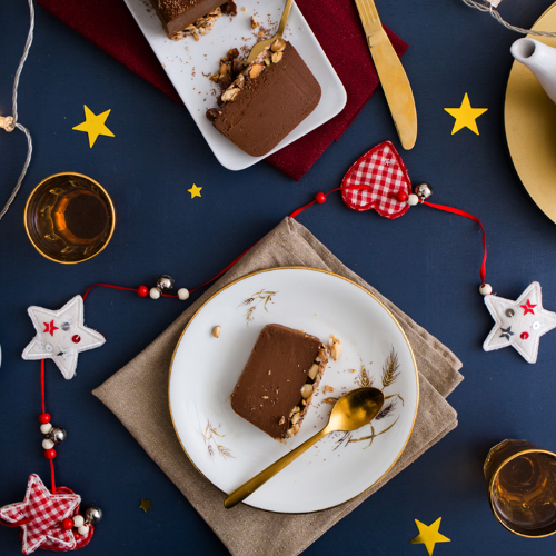 Bûche de Noël au chocolat