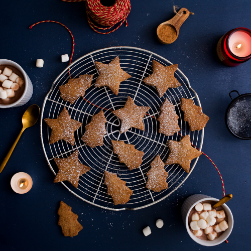 Sablés de pain d'épices sans gluten