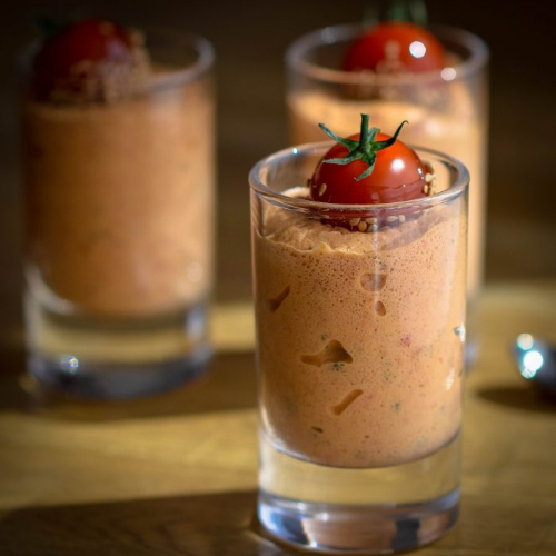 Mousse aux tomates séchées & algues