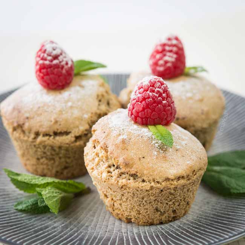 Muffins sucrés aux lentilles corail