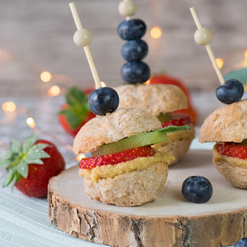 Mini buns à l’épeautre