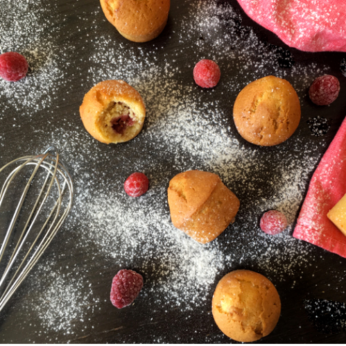 Mini muffins framboise