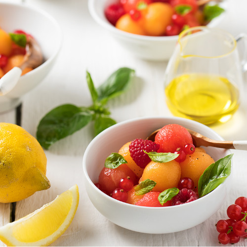 Fruits d'été au basilic EMILE NOEL