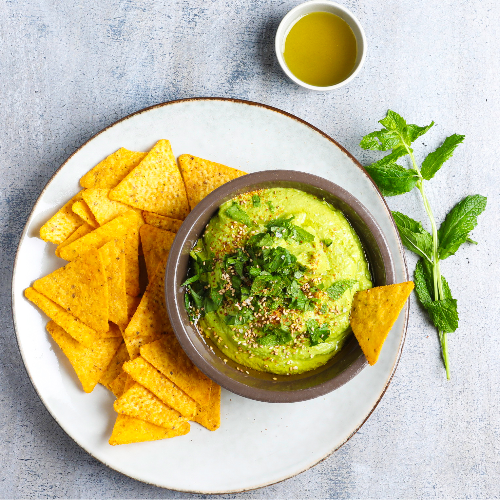 houmous de petit pois