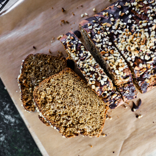 Cake aux noisettes végan - Ecomil