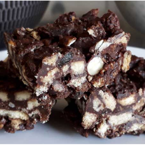 Croquant au Chocolat et aux biscuits de l'Abbaye