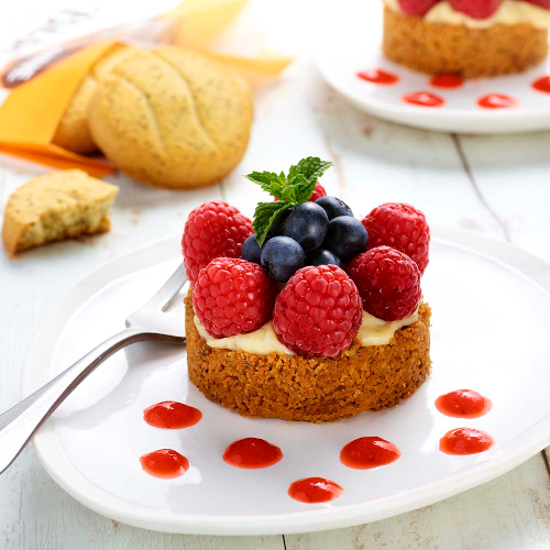 Tartelette aux fruits rouges