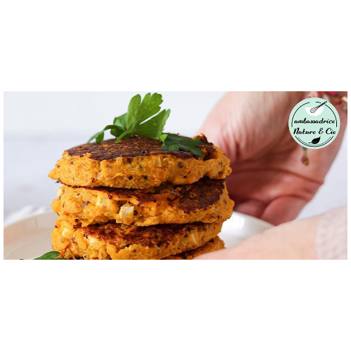 RECETTE DE GALETTE DE POTIMARRON ET QUINOA SANS GLUTEN