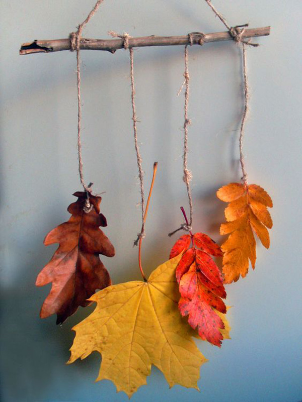 Déco d'automne : idées déco avec des feuilles mortes | Bio à la une