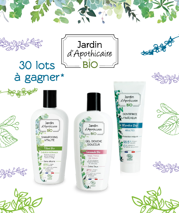 30 lots de cosmétiques bio à gagner avec Jardin d'Apothicaire Jeu-concours-jardin-apothicaire-v2-nobtn