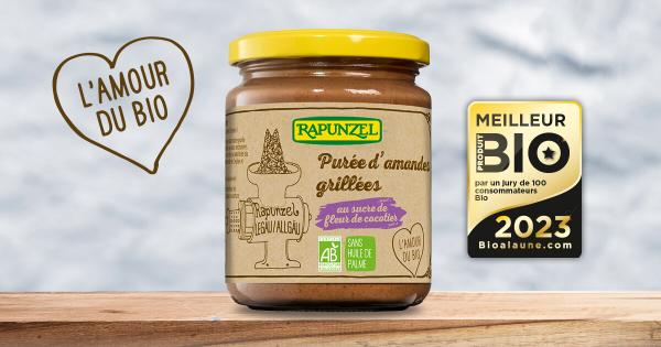 Purée d’amandes grillées - Meilleur produit BIO 2023