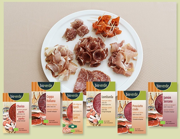 Charcuterie italienne et espagnole sans sel nitrité