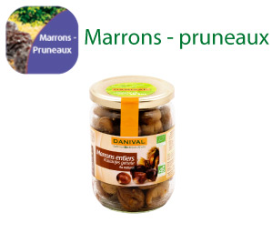 Marrons - pruneaux